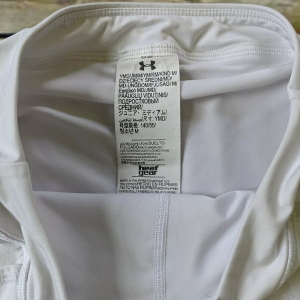 Under Armour Youth Medium White Heat Gear Skort - Picture 5 of 8